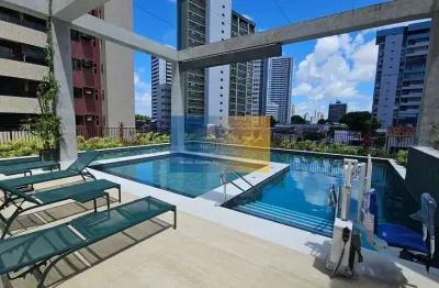 Apartamento com 1 quarto à venda na avenida beira rio, 501, madalena, recife, 27 m2 por r$ 395.000