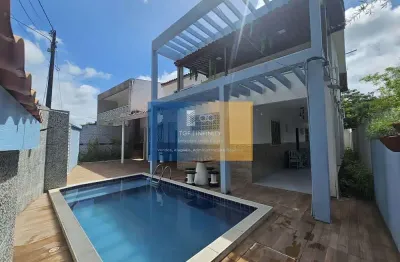 Casa com 5 quartos à venda na avenida 3, lote 14a, praia de tamandaré, tamandaré, 221 m2 por r$ 580.000