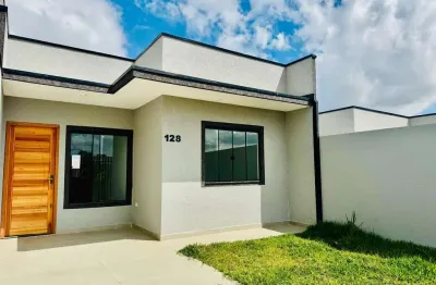 Casa com 2 quartos à venda na Travessa Salamanca, 128, Gralha Azul, Fazenda Rio Grande