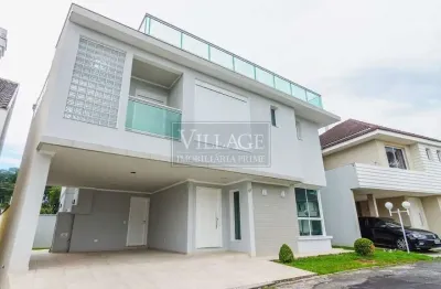 Casa em condomínio fechado com 4 quartos à venda na rua antônio turíbio teixeira braga, 136, butiatuvinha, curitiba por r$ 1.820.000