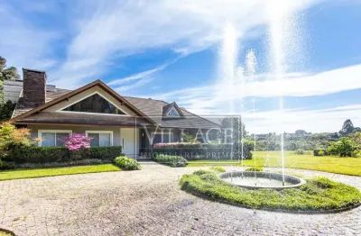 Casa em condomínio fechado com 4 quartos à venda na rua paulo abdala, 650, salgadinho, campo largo por r$ 6.800.000