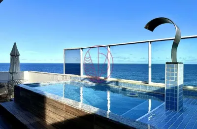 Cobertura em jardim armação, salvador: 135m², 3 suítes, 2 vagas