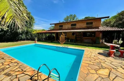 Chácara à venda em campinas, village campinas, com 4 quartos, com 406 m² e 1.234 m² de terreno