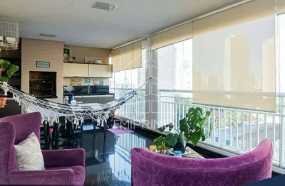 Apartamento a venda na vila romana com varanda gourmet e lazer  completo