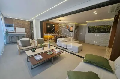 Apartamento à venda mobiliado com 145 m², 3 dormitórios, 3 suítes e 2 vagas - vila mariana