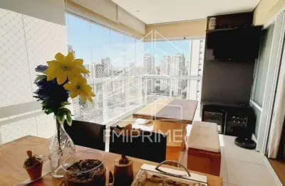 Vila romana - lindo apartamento, andar alto, varanda gourmet- amplo living, lavabo -  3 vagas fixas