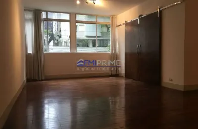 Apartamento na alameda santos com 105m2 e uma vaga de garagem