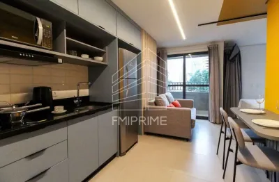 Apartamento para venda ou locação, mobiliado 27 m², studio em frente ao allianz parque