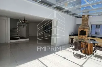 Cobertura disponivel para venda e locação, com 3 quartos sendo 2 suítes, 3 vagas em perdizes