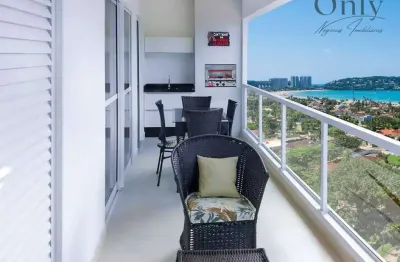 Apartamento com 1 dormitório à venda, 55 m² por r$ 530.000,00 - balneário cidade atlântica - guarujá/sp