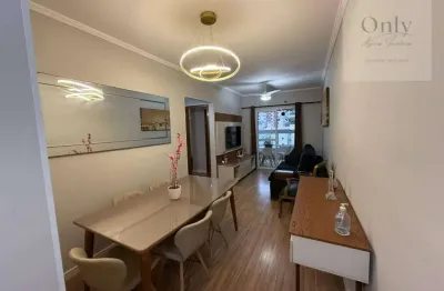 Apartamento com 2 dormitórios à venda, 91 m² por r$ 700.000,00 - boqueirão - praia grande/sp