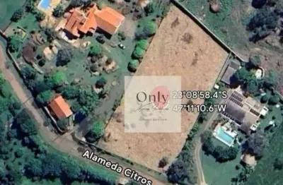 Terreno à venda, 3900 m² por r$ 1.060.000,00 - jardim dos laranjais - indaiatuba/sp