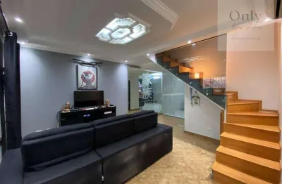 Sobrado com 3 dormitórios à venda, 174 m² por r$ 708.000,00 - parque nações unidas - são paulo/sp