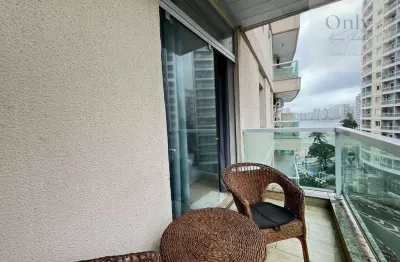 Apartamento com 2 dormitórios à venda, 53 m² por r$ 455.000,00 - pitangueiras - guarujá/sp