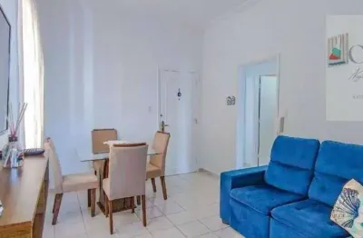 Apartamento com 2 dormitórios à venda, 67 m² por r$ 424.000,00 - centro - guarujá/sp