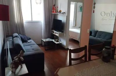 Apartamento com 2 dormitórios à venda, 44 m² por r$ 276.000,00 - jardim íris - são paulo/sp