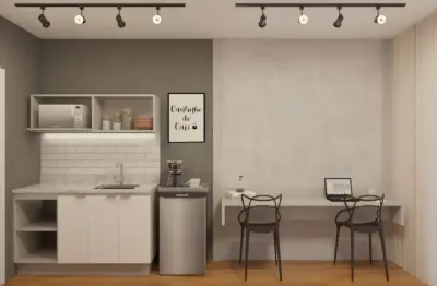 Studio para venda em vila cordeiro com 1 quarto, sendo 1 suíte, 24m²