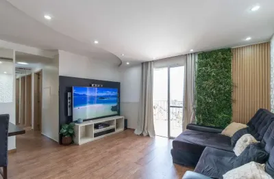 Apartamento tipo para venda em taboão com 3 quartos, sendo 1 suíte, 72m²