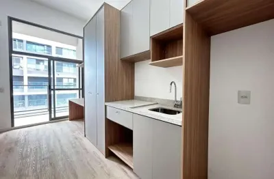 Apartamento para venda em brooklin com 1 quarto, sendo 1 suíte , 25m²