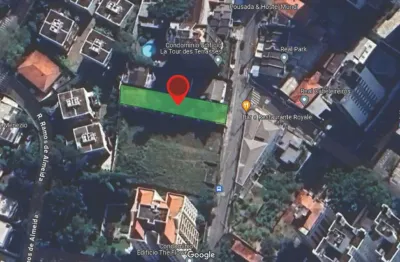 Terreno residencial para venda em paineiras do morumbi, 500m²