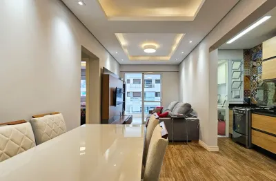 Apartamento semimobiliado de 2 dormitórios, sendo 1 suíte, com 1 vaga de garagem, em condomínio clube referência na região!