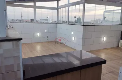 Cobertura para venda em são paulo, parque são lourenço, 2 dormitórios, 2 banheiros