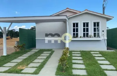 Mirante do tarumã, casas em condomínio fechado, com 70m², 03 dormitórios sendo 01 suíte, tarumã, ma