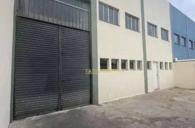 Galpão para alugar, 314 m² por r$ 7.200,00/mês - recreio estoril - atibaia/sp