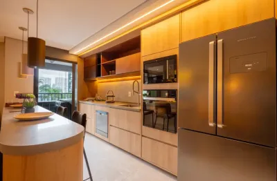 Moema dentro de 111m com 3 suítes e 2 vagas determinadas. prédio novo e moderno!