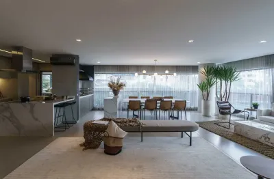 Um apto de 195m² a poucos metros do metrô vila madalena com lazer completo e arquitetura contemporânea