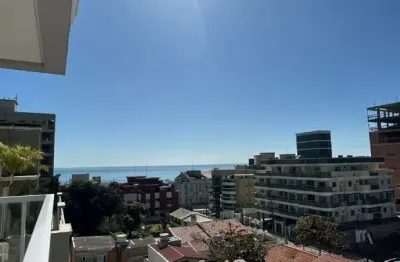 Lindo apartamento com uma incrível vista-mar para a praia de bombas - sc