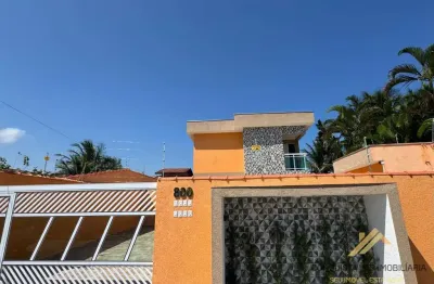 Casa em condomínio para venda em itanhaém, cibratel ll, 2 dormitórios, 2 suítes, 3 banheiros, 1 vaga