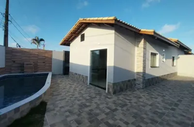 Casa 3 dormitórios para venda em itanhaém, sao fernando, 3 dormitórios, 1 suíte, 2 banheiros, 3 vagas