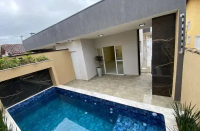 Casa 2 dormitórios para venda em itanhaém, tupy, 2 dormitórios, 1 suíte, 3 banheiros, 2 vagas