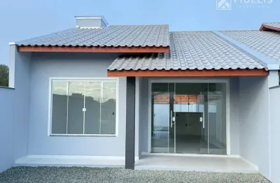 Casa com 2 dormitórios à venda, 74 m² por r$ 395.000,00 - itajuba - barra velha/sc
