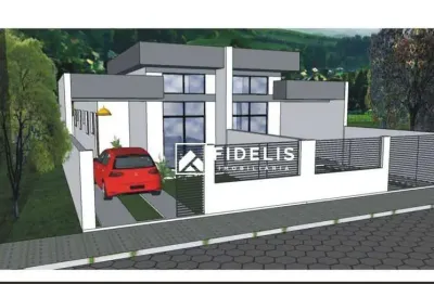 Sobrado com 3 dormitórios à venda, 87 m² por r$ 500.000 - itajuba - barra velha/sc