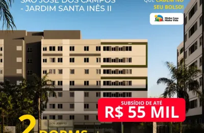 Apartamento com 2 quartos à venda no Jardim Santa Inês I, São José dos Campos 