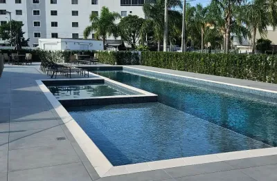 Apartamento garden com 1  dormitório no cannes club residence