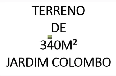 Terreno à venda na Rua Jorge Alves Ferreira, 01, Jardim Colombo, São Paulo