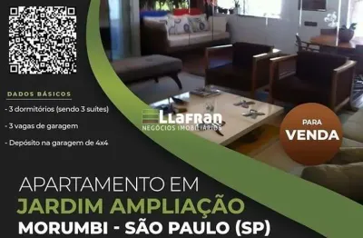 Apartamento com 3 quartos à venda na Rua Itaiteva, 206, Jardim Ampliação, São Paulo