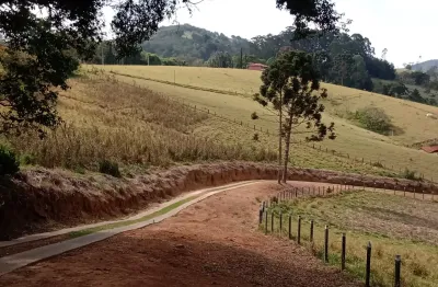 Terreno à venda na rua tiradentes, 77, pessegueiros, extrema, 20000000 m2 por r$ 400.000