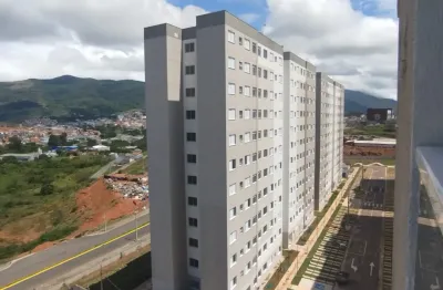Apartamento com 2 quartos para alugar na Rua Tiradentes, 235, Ponte Nova, Extrema