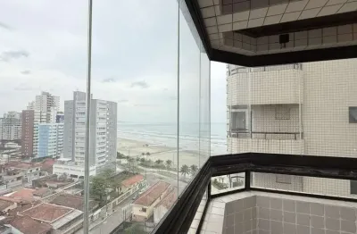 Apartamento a venda, vista mar 50m da praia 1 dormitorio 63m2, apenas r$ 330mil