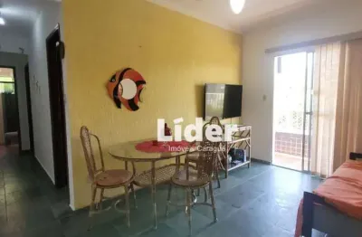 Apartamento com 2 dormitórios à venda, 48 m² por r$ 370.000,00 - prainha - caraguatatuba/sp