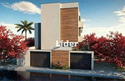 Apartamento com 2 dormitórios à venda, 42 m² por r$ 249.900,00 - porto novo - caraguatatuba/sp