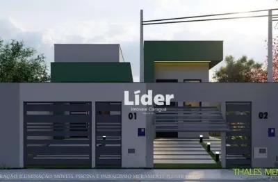 Casa com 3 dormitórios à venda, 78 m² por r$ 430.000,00 - balneário dos golfinhos - caraguatatuba/sp