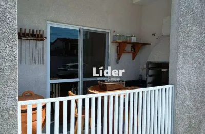 Apartamento com 2 dormitórios à venda, 70 m² por r$ 388.000,00 - jardim tarumãs - caraguatatuba/sp