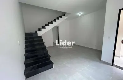 Sobrado com 2 dormitórios à venda, 75 m² por r$ 450.000,00 - cidade jardim - caraguatatuba/sp