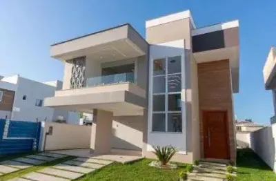 Casa c/ 4 quartos 2 suítes piscina privativa alto padrão - mar dulé