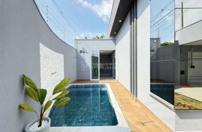 Casa com 3 quartos à venda no jardim terramérica i, americana , 137 m2 por r$ 990.000